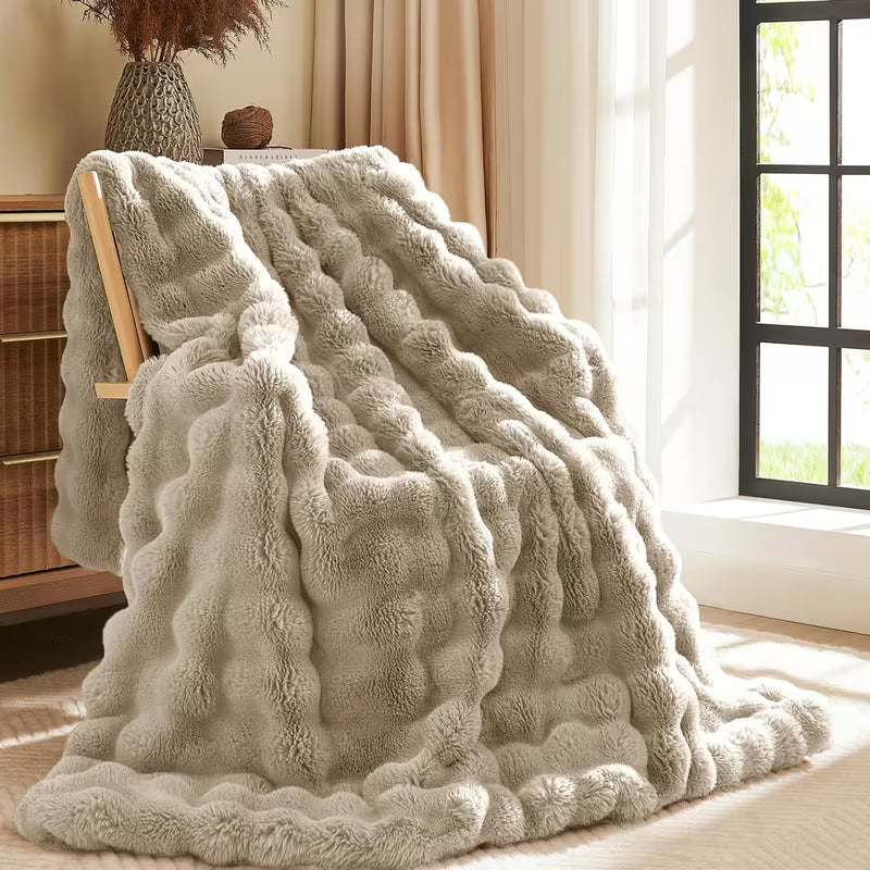 MaxiConfort Conejo™ ❄️ ¿Frío en las noches? Esta cobija te abriga en segundos