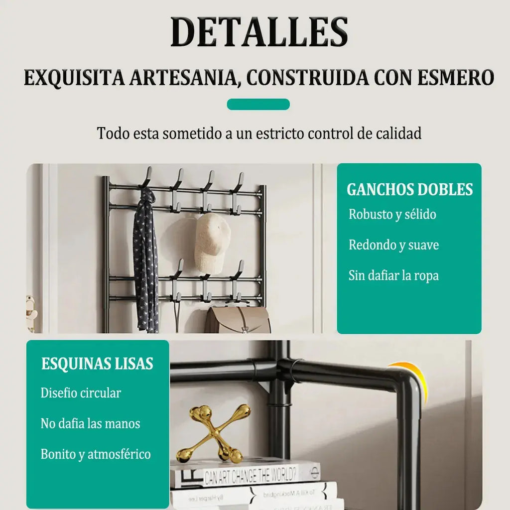 ⏳ ¡Se agota rápido! Aprovecha este zapatero multifuncional antes de que desaparezca del stock.