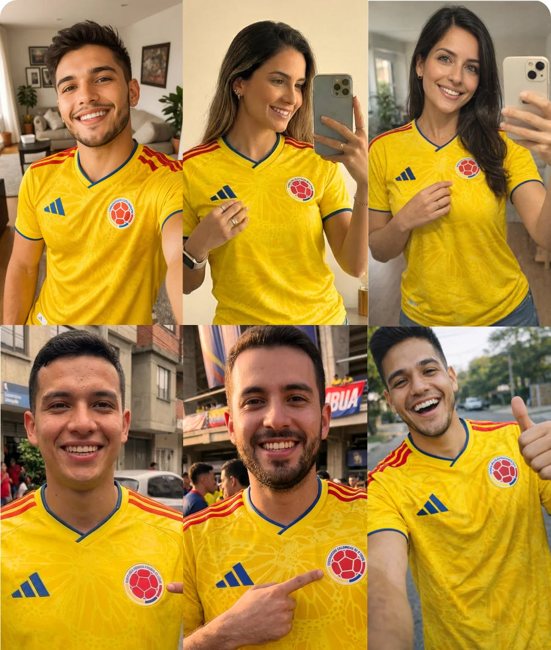 💛💙❤️ Si eres colombiano de corazón, esta camiseta no puede faltar en el Mundial 2026