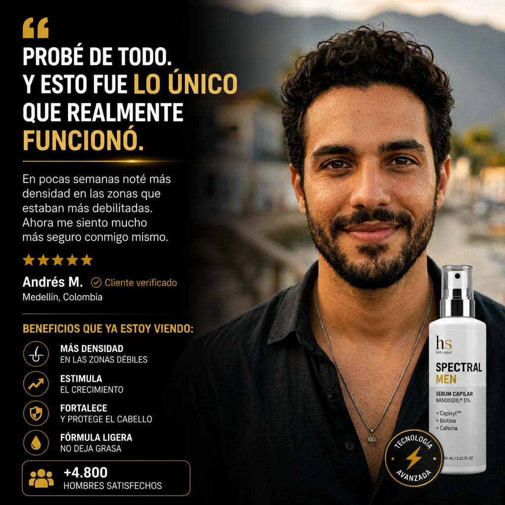 ¿Cada día ves más cabello en la almohada o en la ducha?