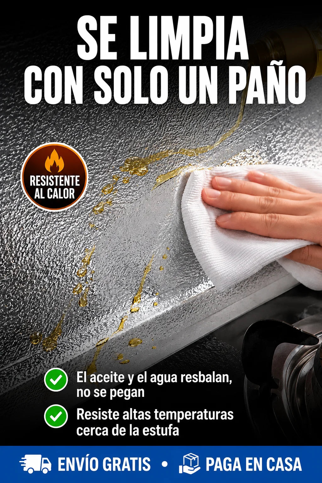✨ Menos grasa y menos tiempo limpiando con AluShield™ | 🔥 Lleva 2 pagando 1